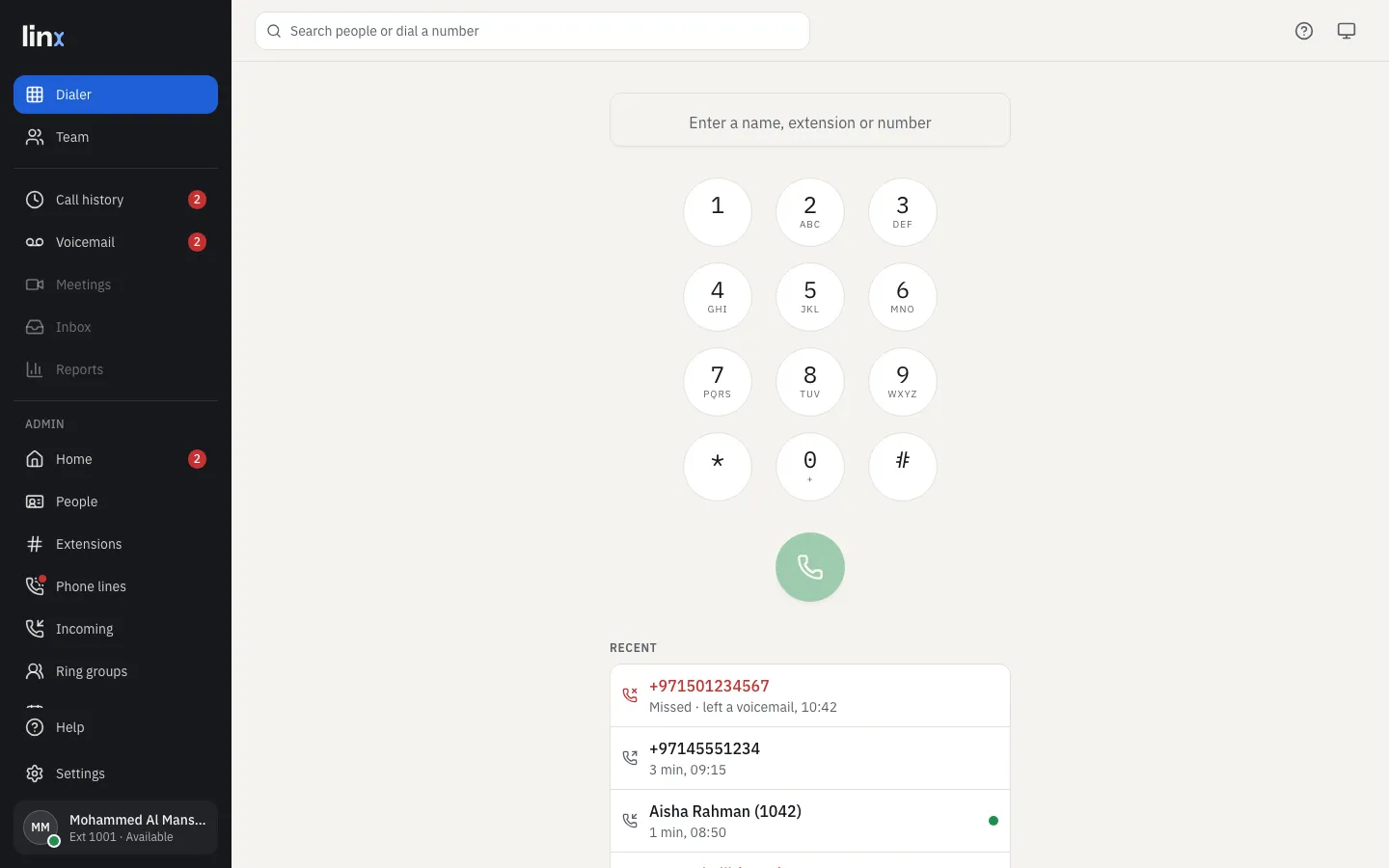 The Dialer